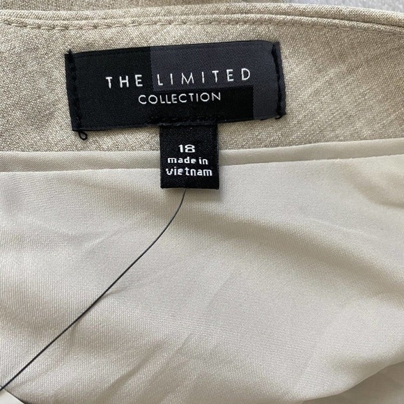 The Limited Collection Beige Midi Sheath Dress NWT $99 Sleeveless Career Wear - Picture 4 of 8